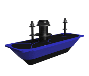 Navico StructureScan® 3D viena nerūsējošā tērauda caurkorpusa devējs