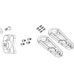 Navico™ ACTIVETARGET 2 tvirtinimo rinkinys