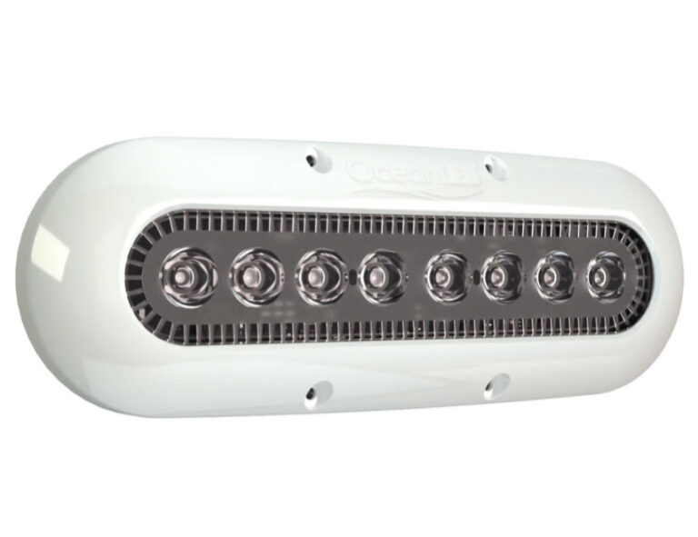X8 Blue - White Bezel (with Isolating Mounting Kit)