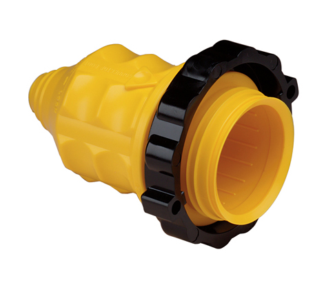 Marinco 20A/30A CONN. COVER SHORT W/EL RING