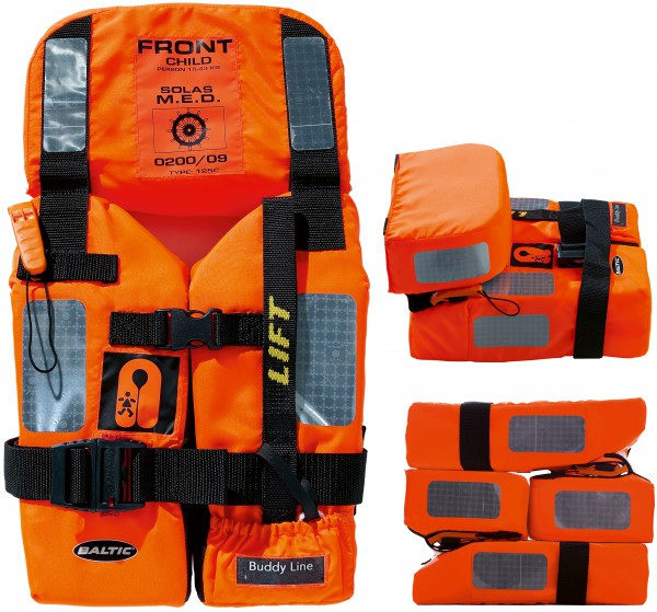 Baltic M.E.D/SOLAS Child *; Oranž, laps, 15-43 kg