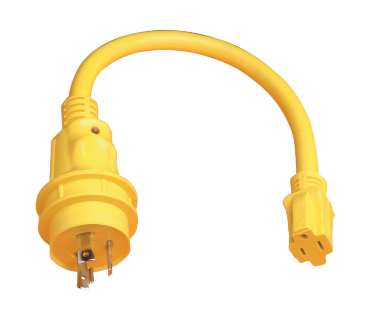 Marinco ADAPTER,W/LED LIGHT