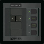 „Blue Sea Systems“ PANEL 360 240 VAC PAGRINDINIS