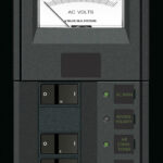 Blue Sea Systems PANELIS 360 230VAC 2POS AR GALVENO VMTRFR