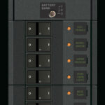 „Blue Sea Systems“ PANEL 360 12VDC 8POS DMM FR