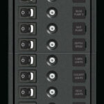 Blue Sea Systems Panel 360 DC 8POS SW CLB V