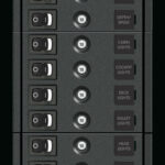 Blue Sea Systems PANEL 360 DC 12POS SW CLB V