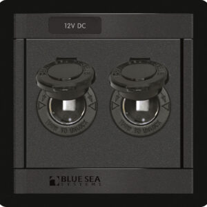 Blue Sea Systems Panel 360 DC 2 12V pesa S