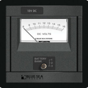 Blue Sea Systems Panel 360 DC 8-16V ANALG VMTR