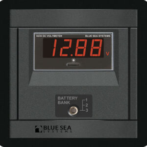 Blue Sea Systems Panel 360 DC 7-60V DIGIT VMTR 3POS