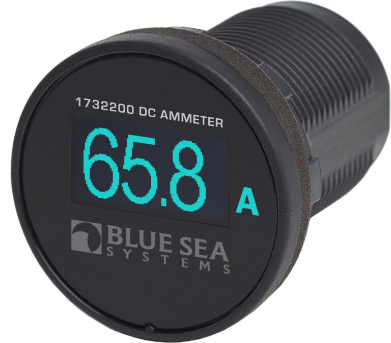 Blue Sea Systems MINI OLED ampērmetrs - ZILS