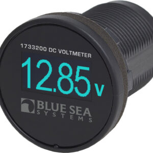 Blue Sea Systems MINI OLED līdzstrāvas voltmetrs - zils