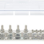 Blue Sea Systems POWERBAR 1000 8X3/8-16 ar vāku
