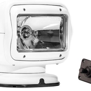 GOLIGHT/RADIORAY GT HALOGEN 12 VOLT HARD WIRED DASH MOUNT REMOTE WHITE