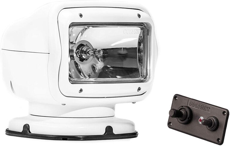 GOLIGHT/RADIORAY GT HALOGEN 12 VOLT HARD WIRED DASH MOUNT REMOTE WHITE