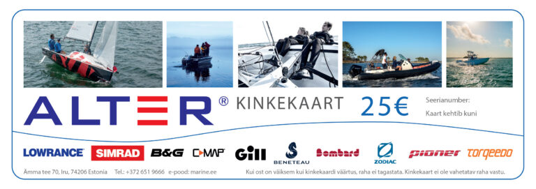 Kinkekaart 25€