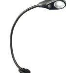 White Light Chart Table Led Lamp 400mm Black Cover