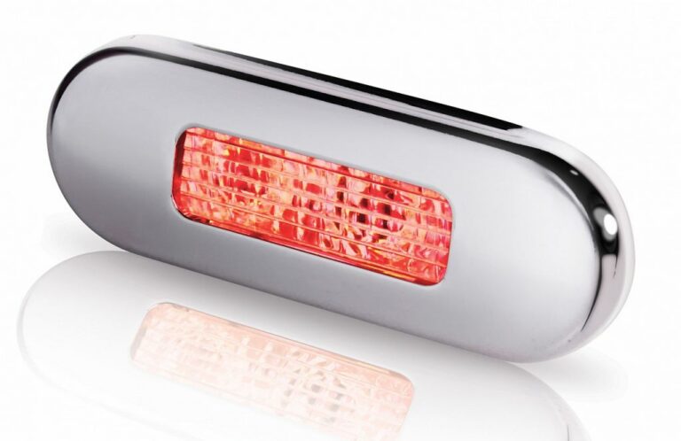 Astme valgusti LED 1X2 PUNANE MD12/24 SS R