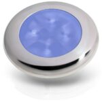 Ümmargune LED-valgusti SININE MD24 SS