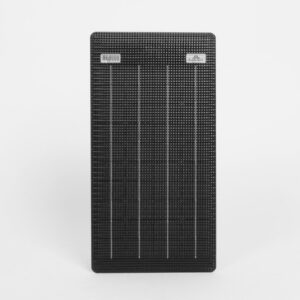 Solar panel; SW 40143 Black, 15 Wp 243 x 468 x 6mm, 12V