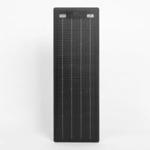 Solar panel; SW 40144 Black, 22 Wp 273 x 634 x 6mm, 12V