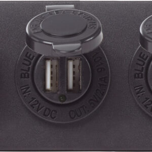 Blue Sea Systems PANEL ACC H2O 2 USBS,SCKT,VMETER