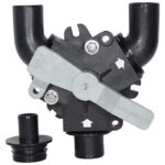 Y-VALVE, SWIVEL PORTS