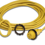Marinco 30A, 50 pėdų laidas, LED Ergo Grip, birių dalių