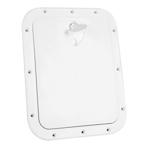 Inspection Hatch w/ Removable Cover, Grey, 306x356mm