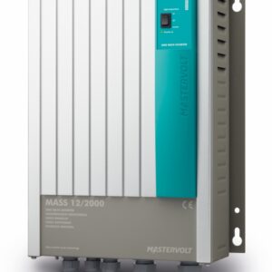 „Mastervolt“ masės sinusoidinis keitiklis 12/2000 (230 V / 60 Hz)