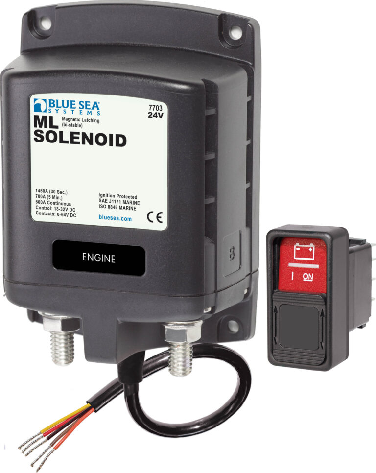 Blue Sea Systems solenoid ML 500 A 24V RBS
