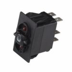 Czone slēdzis IESLĒGTS/IZSLĒGTS/IESLĒGTS SARKANĀ LED