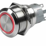 Czone spiedpogas fiksācija IESLĒGTS/IZSLĒGTS 3,3 V sarkana gaismas diode