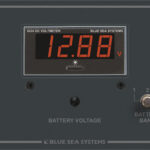 Blue Sea Systems PANEL METER DIGITAL 7-60VDC 3 BANK