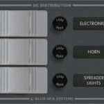 Blue Sea Systems PANELIS H2O 12VDC AGC 3POS V