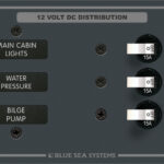 „Blue Sea Systems“ skydelis DC 6POS H