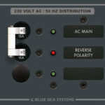 Blue Sea Systems paneel 230VAC 3POS W/MAIN