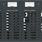 Blue Sea Systems PANEL 230VAC 20POS/12VDC 20POS