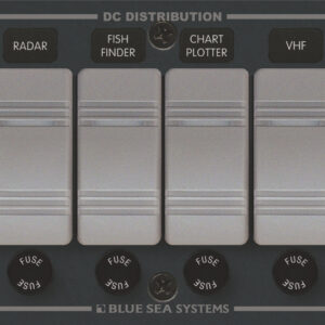 Blue Sea Systems PANELIS H2O 12VDC AGC 8POS H