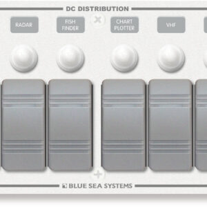 Blue Sea Systems PANELIS H2O 12VDC CLB 8POS H