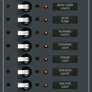 „Blue Sea Systems“ skydelis DC 13POS V