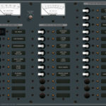 Blue Sea Systems PANEL DC 33POS W/MAIN V/AMTR