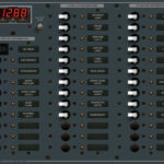 Blue Sea Systems PANEL DC 36POS W/MAIN DMM