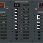 Blue Sea Systems PANEL 230VAC 8POS/DC18POS DMMS