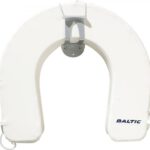 Holder for horseshoe buoy