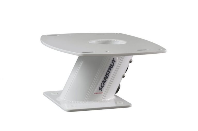 APT-150-01 Aluminium PowerTower aft leaning 150mm / 6" for radomes