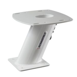 APT-250-01 Aluminium PowerTower aft leaning 250mm / 10" for radomes