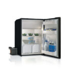 C95L, Single door refrigerator - BLACK -, 95L, 12/24Vdc, External