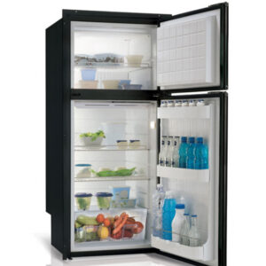 DP2600i, Double door refrigerator - freezer - BLACK -, 230L, 12/24Vdc, Internal