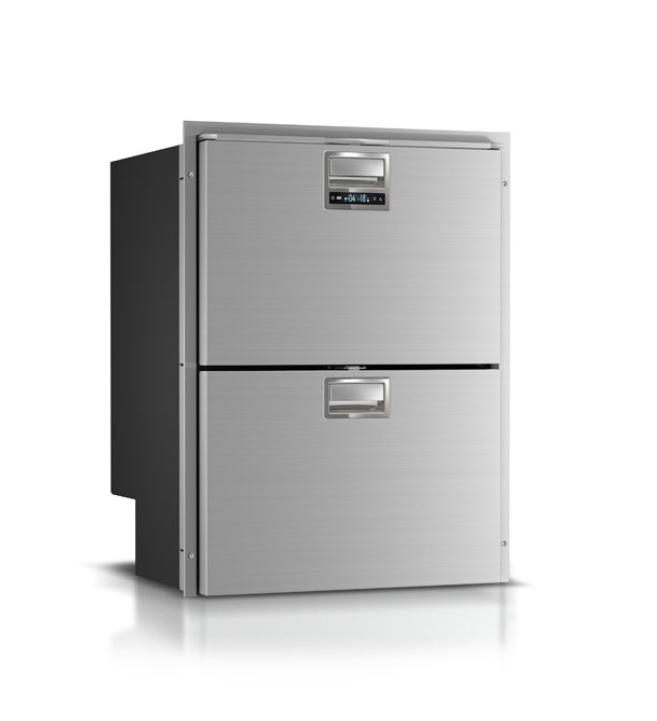DRW180A, Double drawer refrigerator/freezer, 144L, 12/24Vdc, Internal